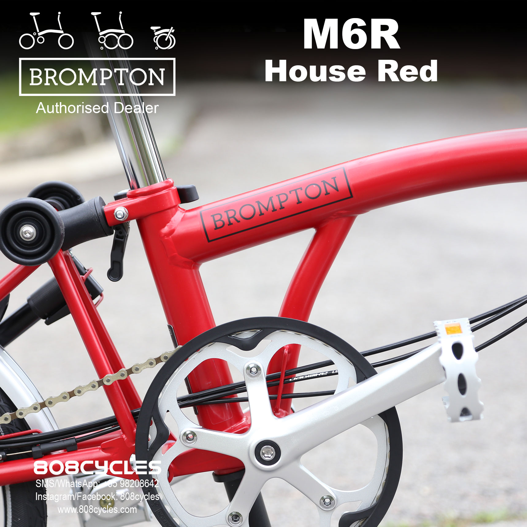 brompton m6r house red