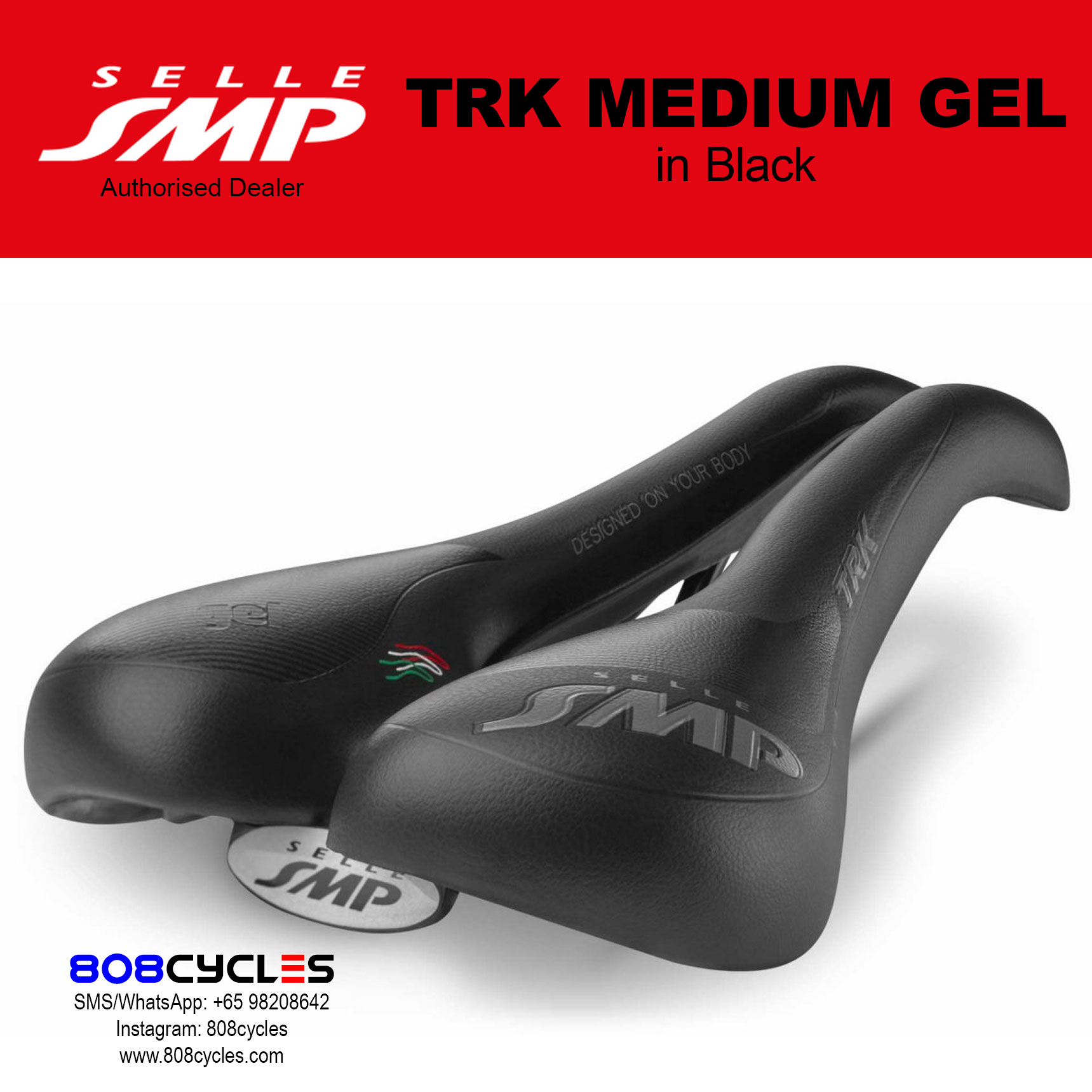 Selle smp trk discount medium gel saddle